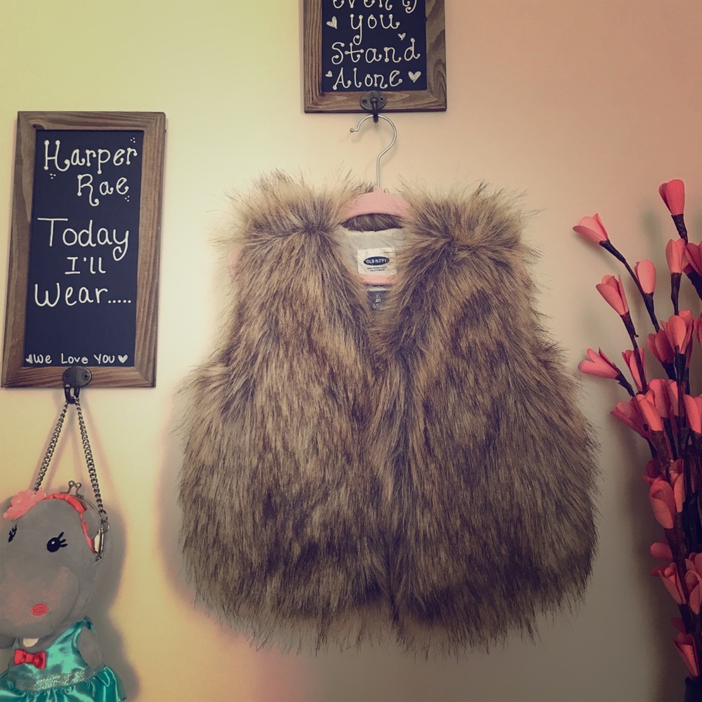 Brand New Super Cute Fur Vest